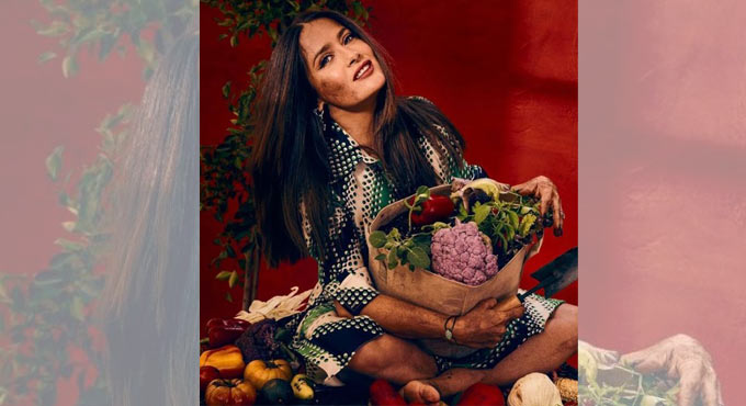 Salma Hayek’s daughter inspired her to grow her veggies