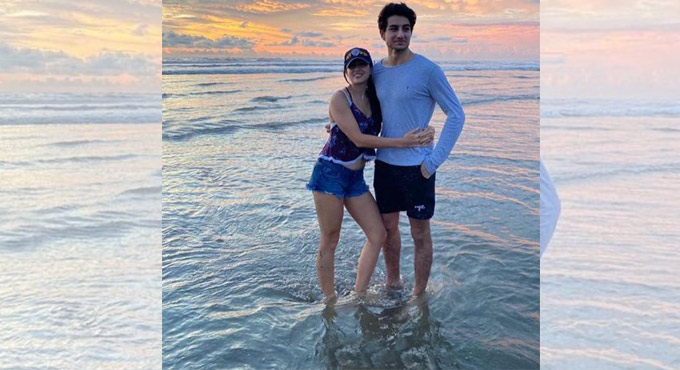 Sara Ali Khan wishes birthday boy Ibrahim with giant football-themed cake