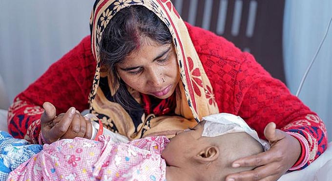 A shocking fall changed Param’s life. Help Savita save her 2-year-old son