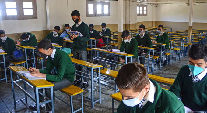 Schools in Kashmir open after one year