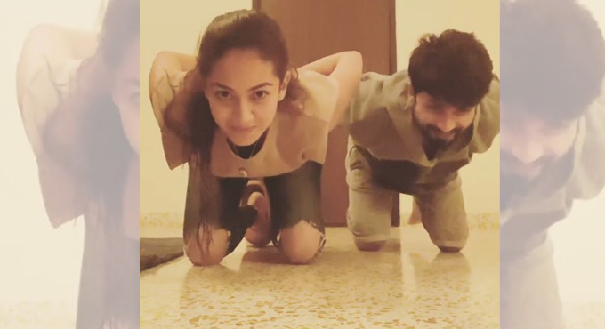 Shahid Kapoor aces ‘Gravity Challenge’ with wife Mira