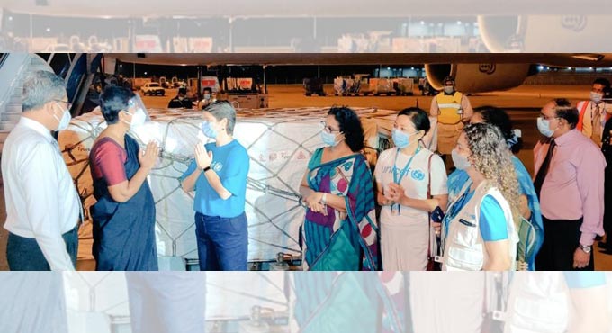 Sri Lanka receives Oxford-AstraZeneca vaccines under COVAX Facility