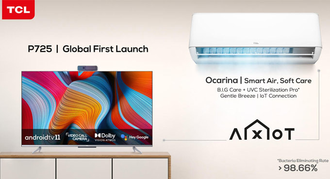 TCL launches Android 11-based P725 TV in India