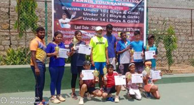 TSTA tourney: Vedant, Deeshitha clinch tennis titles