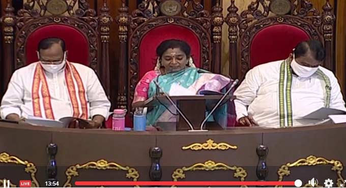 Telangana govt accords top priority to law and order: Tamilisai