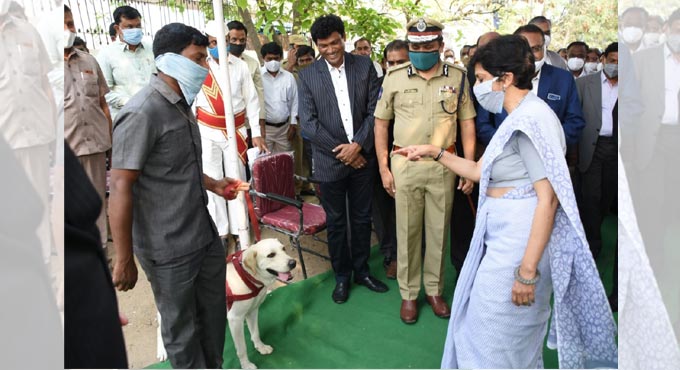 Telangana Chief Justice inaugurates police guard room at Rangareddy Court