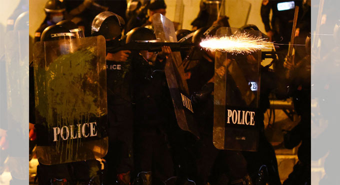 Thai marchers link their democracy cause to Myanmar protests