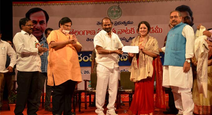 Hyderabad: International Theatre Day celebrated at Ravindra Bharathi