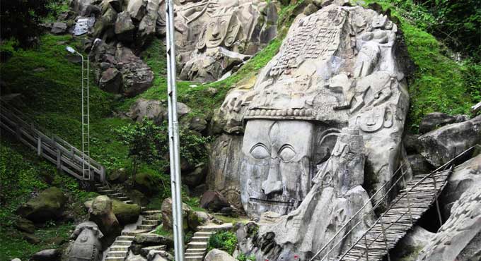 Unakoti’s ‘Lost Hill of Faces’