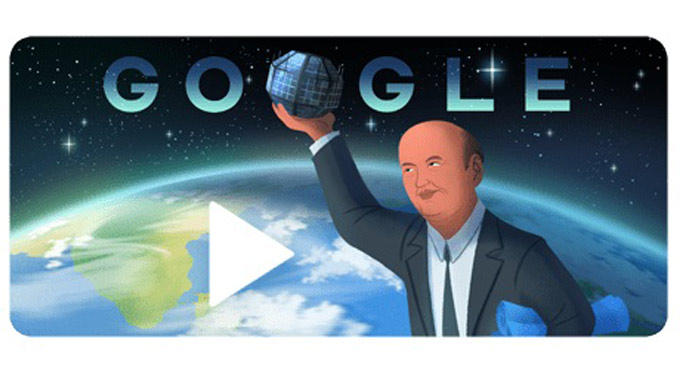 Google doodle honours India’s ‘Satellite Man’ Udupi Ramachandra Rao