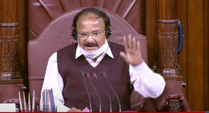Attend Parliament, observe debates: RS Chairman Venkaiah Naidu to MPs