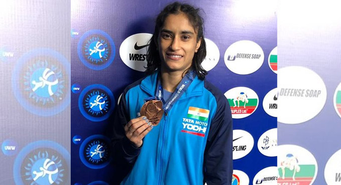 Vinesh Phogat wins gold, reclaims number one rank
