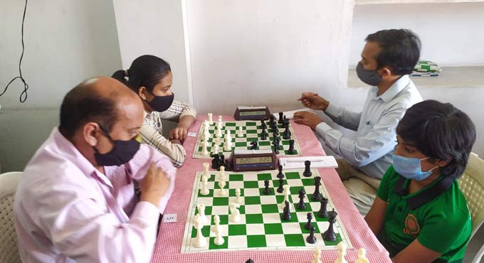 38 players share lead in TS Open Rapid Chess tournament