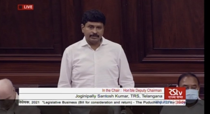 Telangana penalised by 15th Finance Commission: Santosh