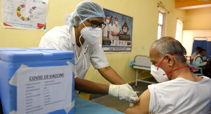 1,30,531 individuals vaccinated in a single day in Telangana