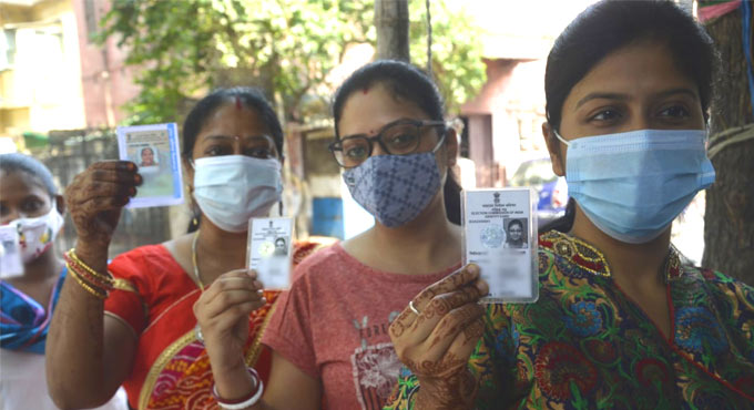 17.95% polling recorded in first 3 hours in Bengal