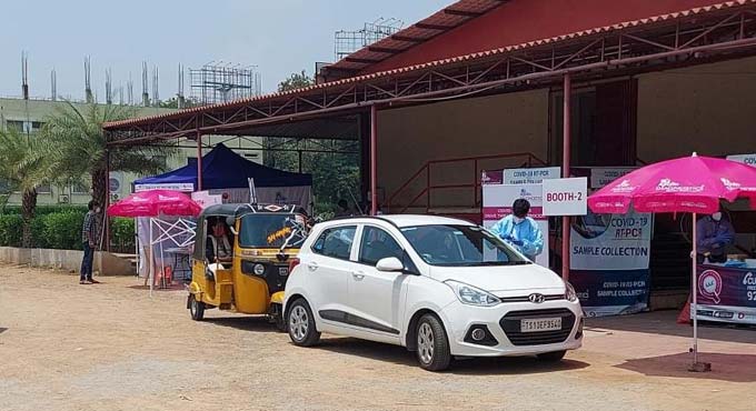 Apollo Diagnostics opens first drive-through Covid testing centre in Hyderabad