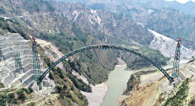Chenab Arch Bridge: An engineering marvel by Indian Railways