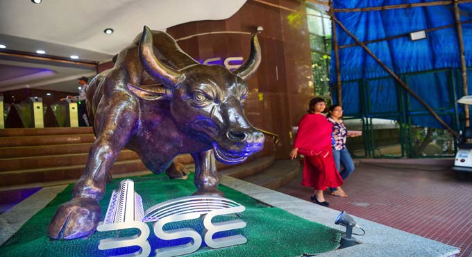 Sensex rallies over 660 points