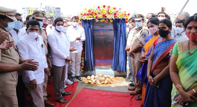Foundation laid for new building of Bachupally police station