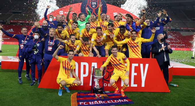 Barcelona win Copa del Rey with destruction of Athletic Bilbao