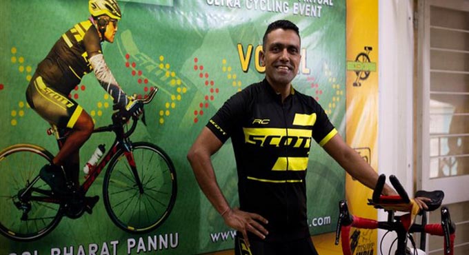 Army officer breaks two Guinness World Records for fastest solo cycling