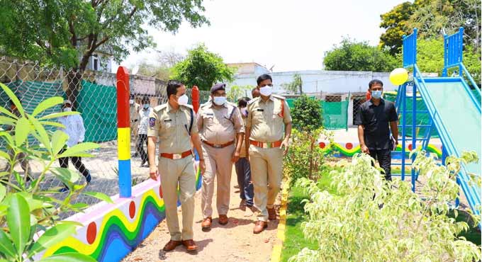 Telangana: Adilabad SP inaugurates children’s park