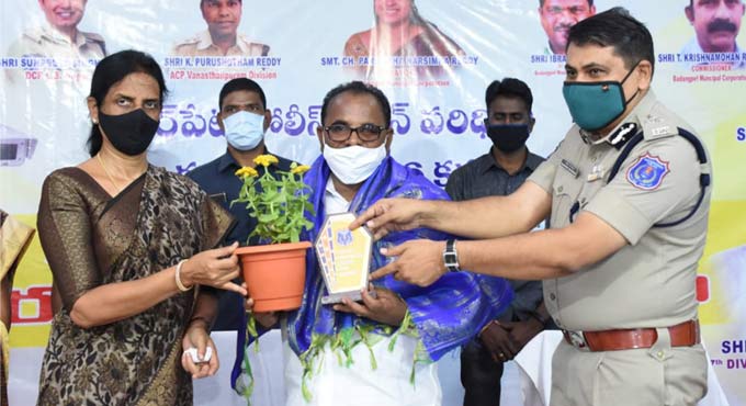 Surveillance cameras inaugurated in Meerpet