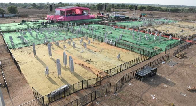 Arrangements in place for CM KCR’s Haliya meeting