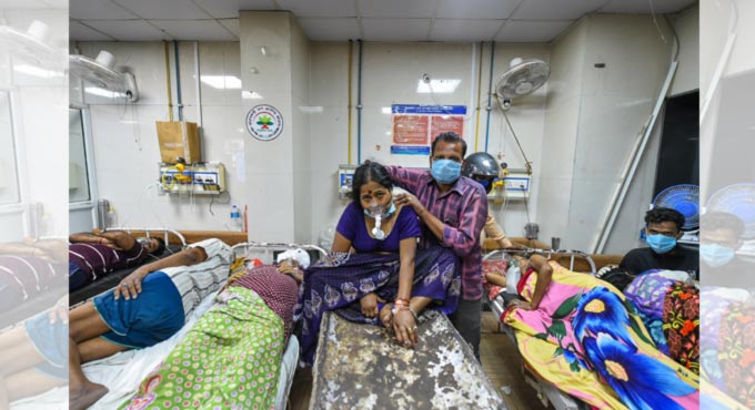 COVID-19: Over 3.32 lakh fresh cases in India in single day