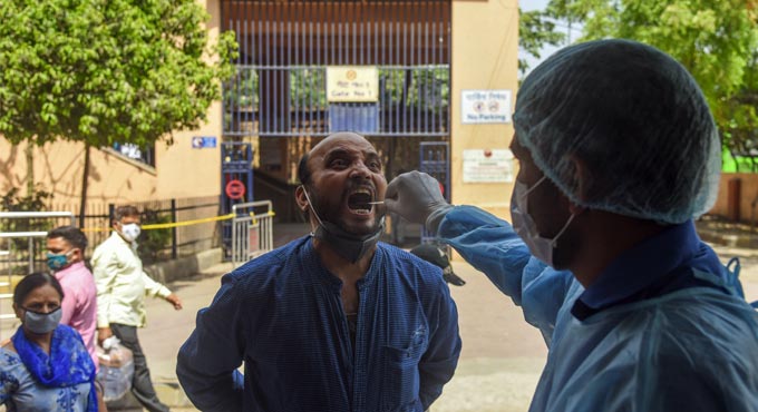 Ten states showing upward trajectory of daily new COVID-19 cases