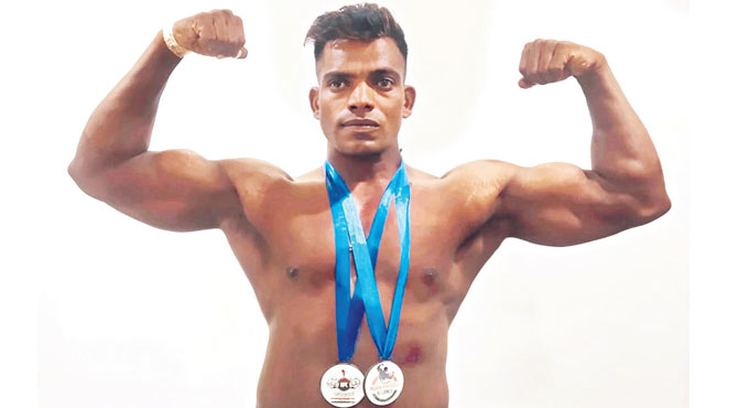 Hyderabad cop shines at national level body building tourney