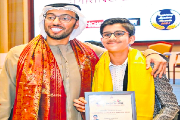 Honour from Dubai royal family