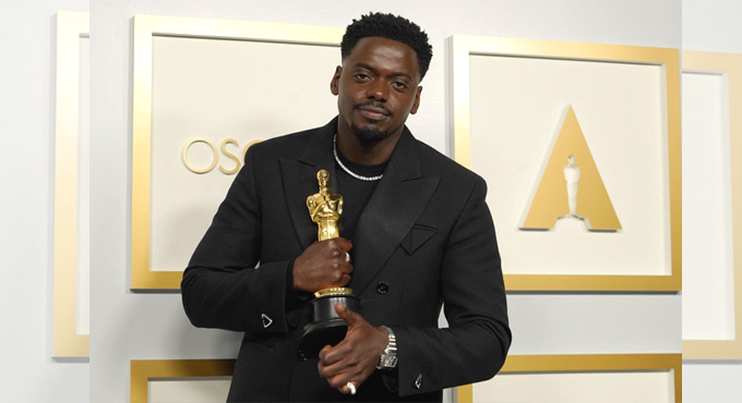 Daniel Kaluuya credits parents having sex for oscar win