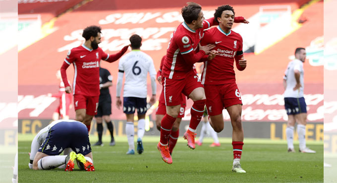 EPL: Reds earn year’s first home win; Leeds stun Man City