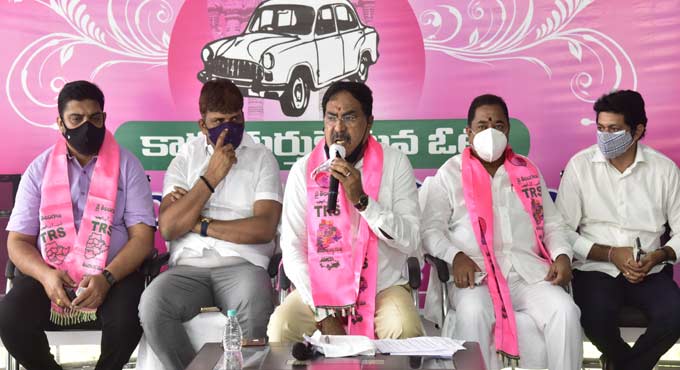 ULB polls: Errabelli accuses opposition of resorting to false propaganda