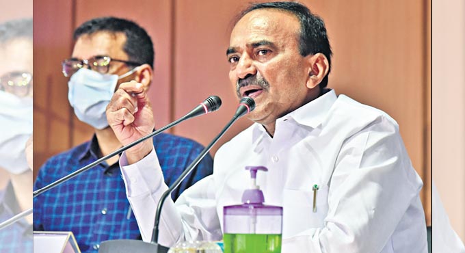 Covid second wave: No need to panic, says Eatala