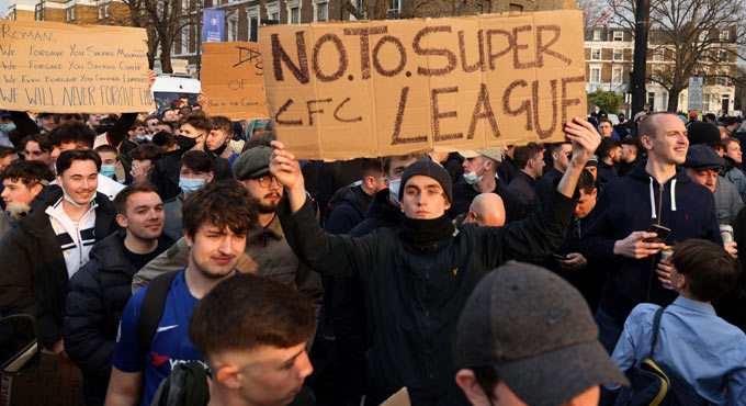 European Super League to reshape project after withdrawals by PL clubs