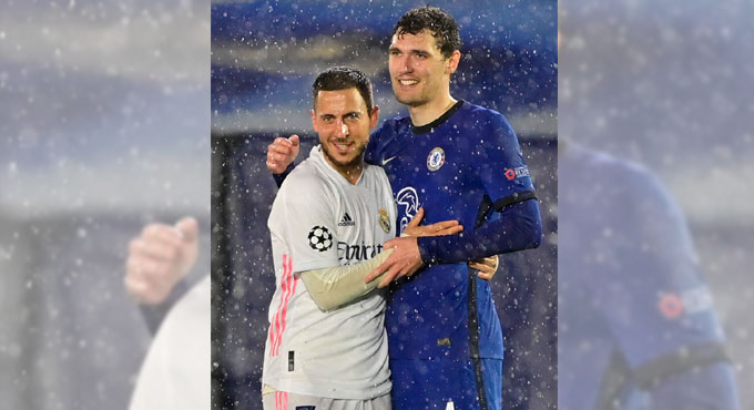 First-leg semi final between Madrid, Chelsea ends in draw