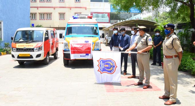 Free ambulance services for non-Covid emergencies launched in Rachakonda