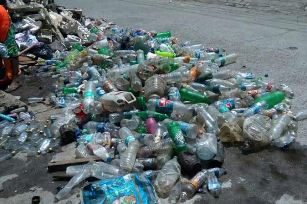Plastic waste choking nalas in Hyderabad