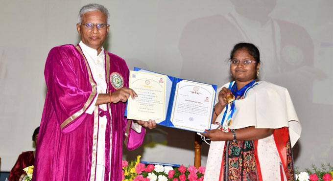 Governor Tamilisai delivers Chancellor’s address at PJTSAU convocation