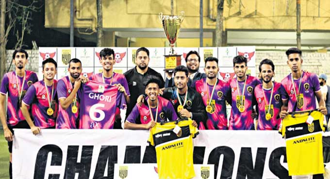 SpeedForce FA emerges champions in HFC Football League