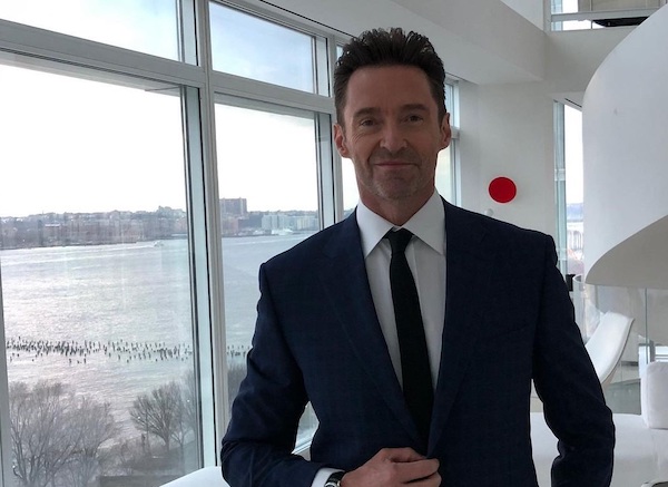 Hugh Jackman digs out wedding pictures