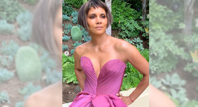 Halle Berry laughs off on joke about her hair at 2021 Oscars