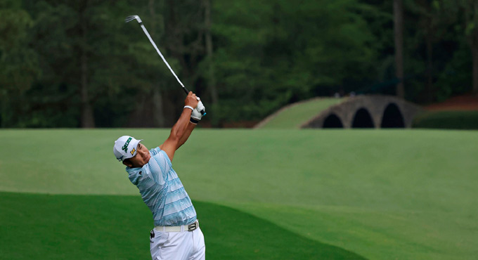 Hideki Matsuyama seizes Augusta Masters lead
