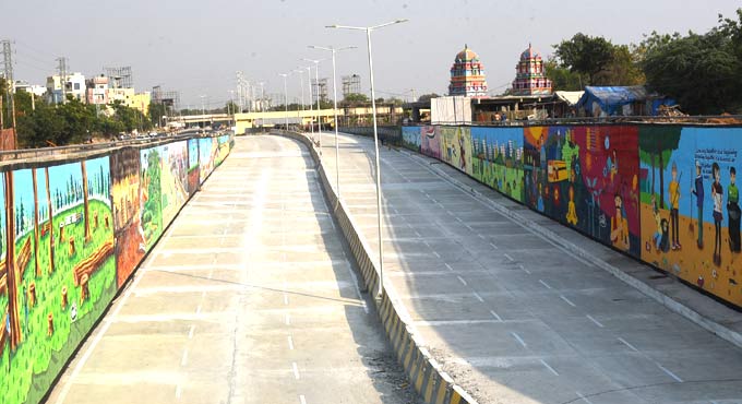 KTR to throw open Hitec City RuB on Monday