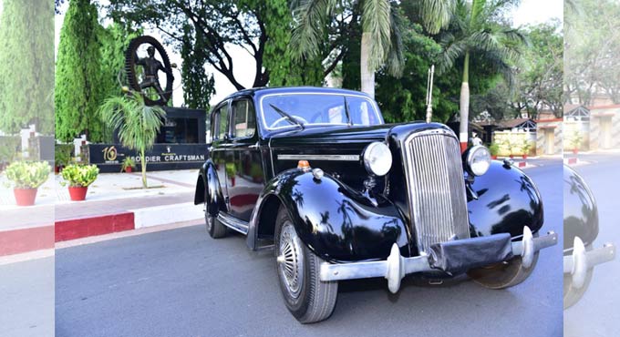 MCEME Secunderabad maintains a vintage Humber Super Snipe