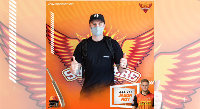 IPL 2021: Jason Roy arrives in Chennai to join SRH squad