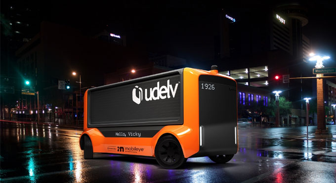 Intel-owned Mobileye, Udelv to build 35K autonomous vehicles